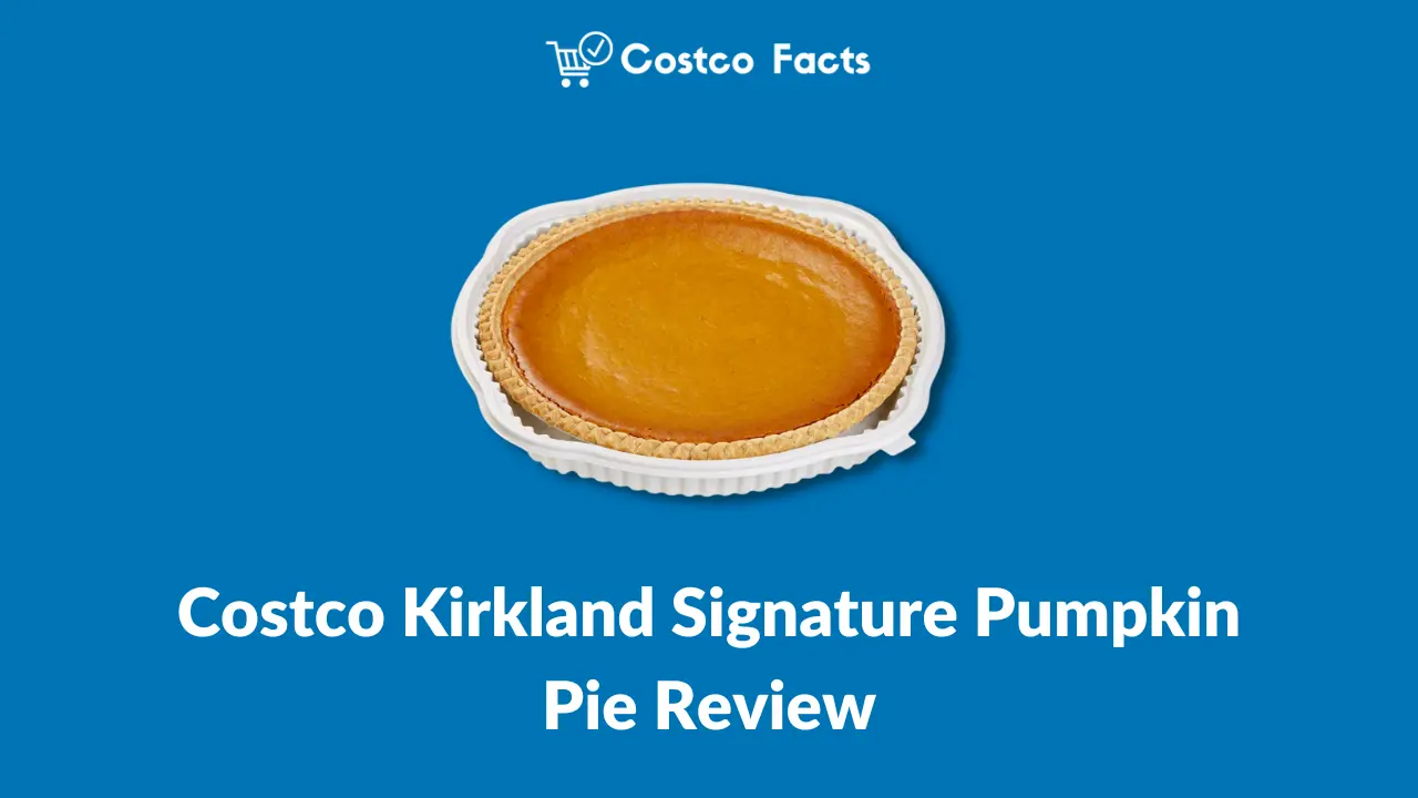 Costco Kirkland Signature Pumpkin Pie Review 2024