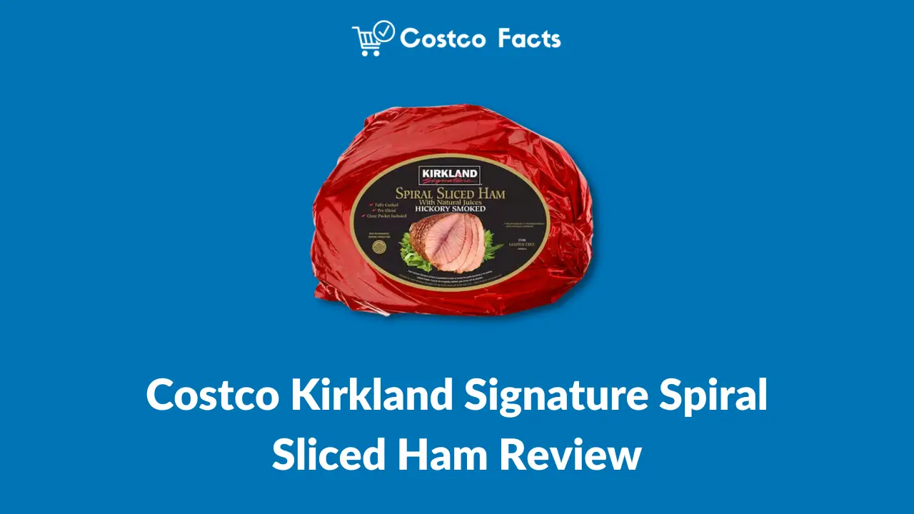 Kirkland Signature Spiral Sliced Ham, Hickory Smoked, 9 lb avg wt